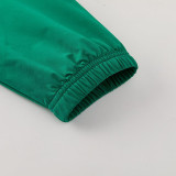 26/27 Algeria Green Hooded Windbreaker Tracksuit