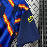 26/27 Spain pre-match Blue Training Shirts