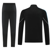 26/27 Marseille Black Jacket Tracksuit#02