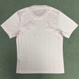 25/26 PSG Stripe Special Edition Pink Fans Soccer Jersey
