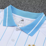 25/26 Argentina White polo shirts pants suit