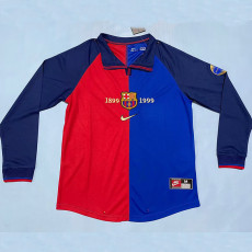 1899/1999 BAR Home 100Anniversary Edition Long Sleeve Retro Soccer Jersey