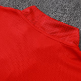 25/26 ACM Red inkjet Kids Half Pull Tracksuit #E25205 (半拉链)