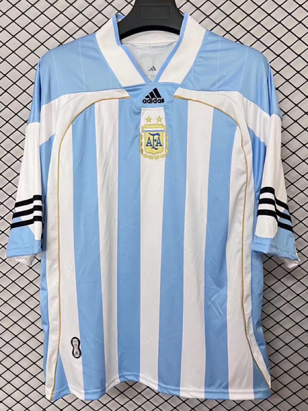 Argentina Hip hop Edition Green Retro Soccer Jersey