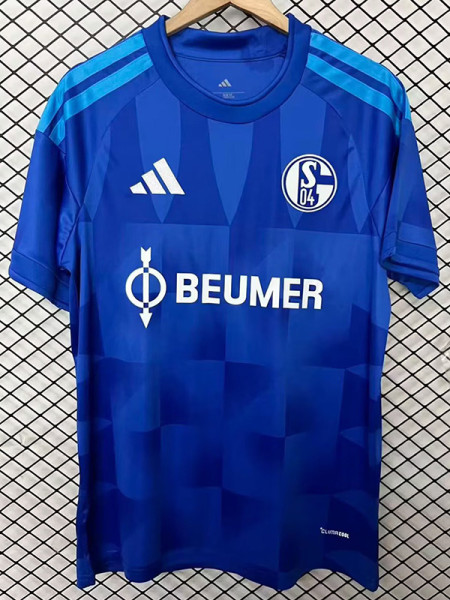 26-27 Schalke 04 Home Fans Soccer Jersey