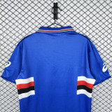 2003/2004 Sampdoria Home Retro Soccer Jersey
