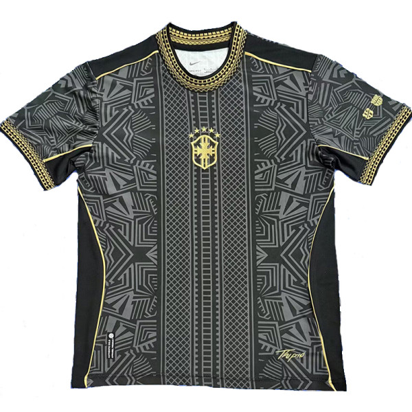26/27 Brazil Special Edition Black Gold Fans Soccer Jersey