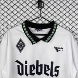 1995/1996 Monchengladbach Home Long Sleeve Retro Soccer Jersey