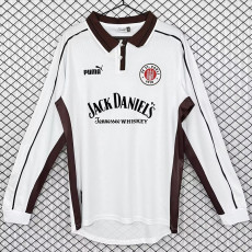 1999/2000 St. Pauli Home Long Sleeve Retro Soccer Jersey