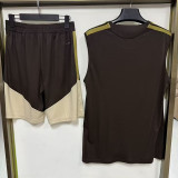 26/27 Flamengo Black Tank top and shorts suit