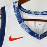 24-25 Wizards YONG # 3 White City Edition Top Quality Hot Pressing NBA Jersey