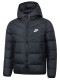 25/26 NK Black Hooded Cotton Coat 连帽棉衣