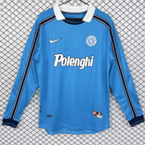 1998/1999 Napoli Home Long Sleeve Retro Soccer Jersey