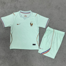 26/27 France Away Kids Soccer Jersey
