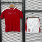 26-27 Internacional Home Kids Soccer Jersey