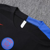 25-26 PSG Black Training Short Suit #D25255
