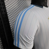 26/27 Argentina Leisure Retro Edition White Player Version Soccer Jersey
