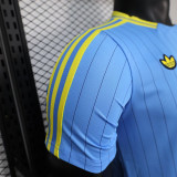 26/27 Colombia Leisure Retro Blue Player Version Soccer Jersey