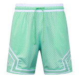 26/27 Flying Man Casual NBA Edition Apple Green shorts#A2511