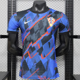 26-27 Croatia Special Edition Blue Player Version Soccer Jersey