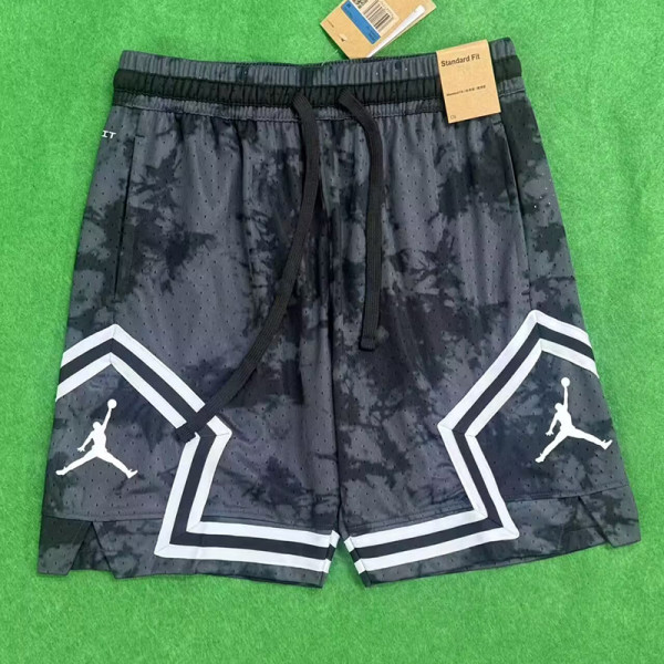26-27 Flying Man Casual NBA Edition Dark Grey shorts#J220