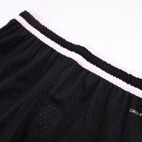 26/27 Flying Man Casual NBA Edition Mesh Black shorts#A2510
