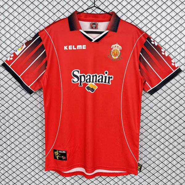 1998/1999 Mallorca Home Retro Soccer Jersey(带西甲章）