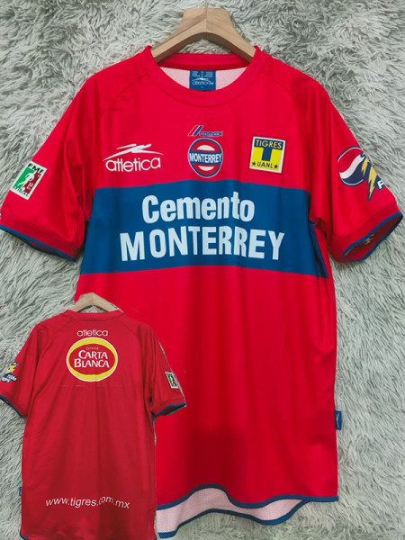 2001/2002 Tigres UANL Away Retro Soccer Jersey