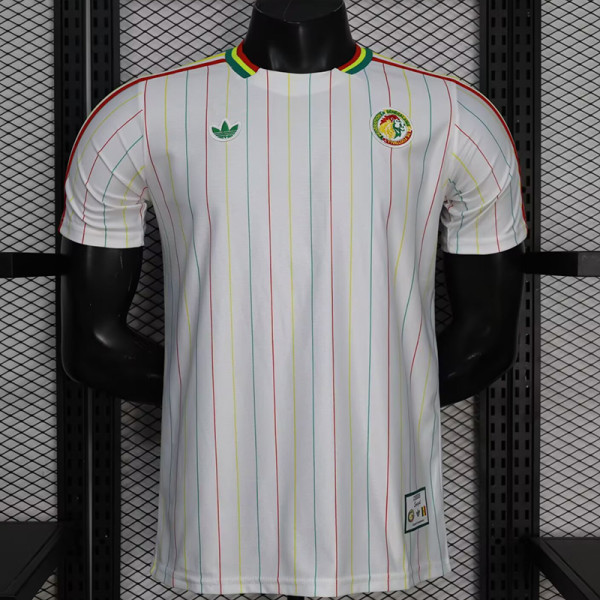 26/27 Senegal Leisure Retro Edition White Player Version Soccer Jersey