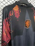 25/26 Netherlands Hollywood Long Sleeve Fans Soccer Jersey