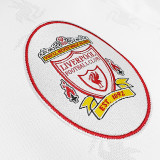 1996/1997 LIV White Retro  Soccer Jersey