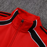 25/26 Flamengo Red & Black Jacket Tracksuit #A25109