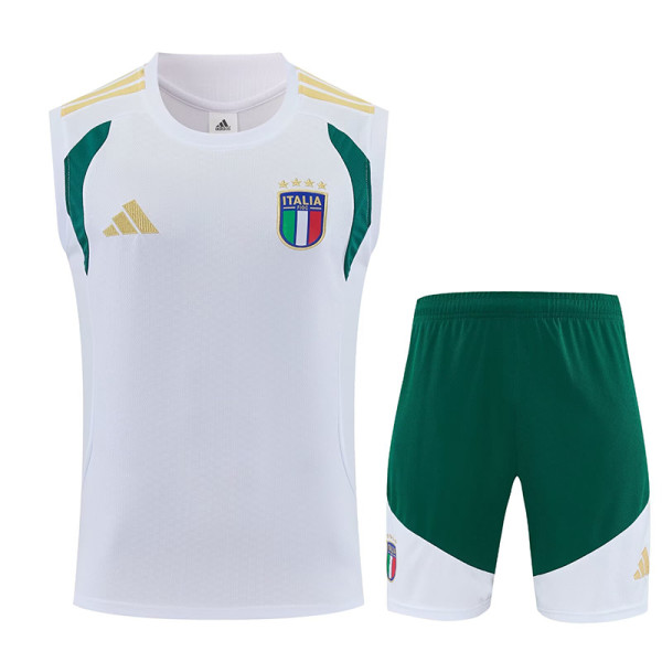 26-27 Italy White Tank top and shorts suit