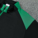 26-27UA Black&Green Jacket Tracksuit#2320