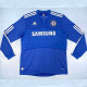 2009/2010 CHE Home Long Sleeve Retro Soccer Jersey
