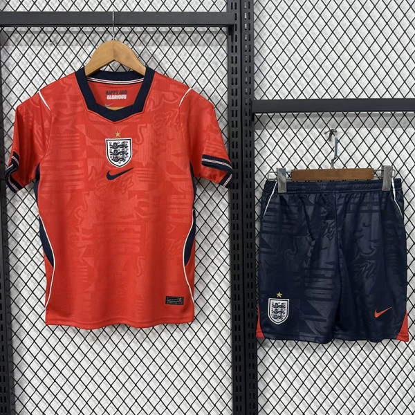 26/27 England Away Kids Soccer Jersey