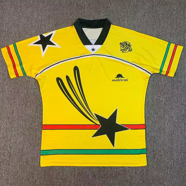 26-27 Ghana Yellow Special Edition Fans Soccer Jersey