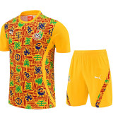 26/27 Ghana Yellow Training Shorts Suit