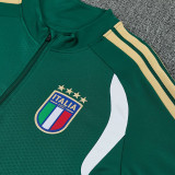 26-27 Italy Green Half Pull Tracksuit (半拉链)