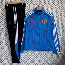 26/27 Man Utd Blue Windbreaker Tracksuit