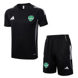25/26 Al Ahli Black Training Short Suit#D25257