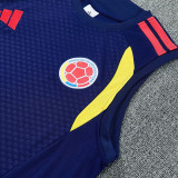 26-27 Colombia Royal Blue Tank top and shorts suit