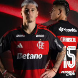 26/27 Flamengo Home Fans Soccer Jersey(Print all sponsors)全广告