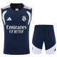 26-27 RMA Dark Blue Tank top and shorts suit