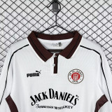 1999/2000 St. Pauli Home Long Sleeve Retro Soccer Jersey