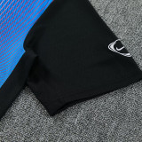 26-27 ATM Black Blue shirts pants suit