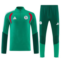 26-27 Algeria Green Half Pull Tracksuit (半拉链)