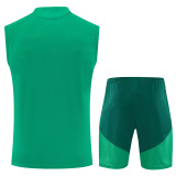 26/27 Algeria Green Tank top and shorts suit