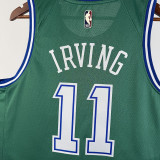 25/26 Dallas Mavericks IRVING# 11 Green RetroTop Quality Hot Pressing NBA Jersey