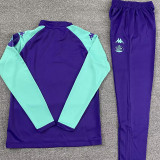 25/26 Valladolid Purple Half Pull Tracksuit (半拉链)